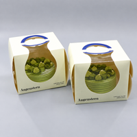 Cajas para Pasteles con Logotipo Personalizado, Caja de Cartón Biodegradable con Ventana, Empaque Ecológico para Pasteles al por Mayor para Negocios de Panadería
