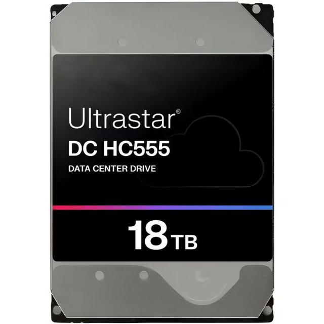 Ultrastar DC HC555 18TB SAS 3.5 Inch Internal Metal Enterprise Hard Drive 5400 RPM 512MB Cache Data Center Server New