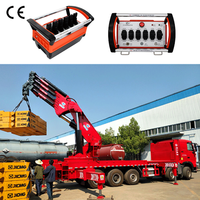 Télécommande électronique sans fil à 4, 5 ou 6 boutons pour grue mobile, vente directe usine longue portée, commande proportionnelle