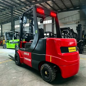 Forklift Listrik 5 Ton Tinggi Angkat 3-6m Transportasi Kargo Gudang Besar Forklift Bertenaga Kuat - Product Image 3