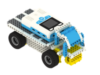My Robot Time, Kit de Robot de Codificación STEM, Programación por Bloques, Control por Voz con IA, Juguete Educativo de Robótica Compatible con Bloques de Construcción