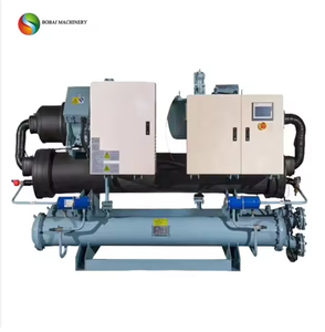 เครื่องทำความเย็นแบบสกรูสำหรับอุตสาหกรรม รุ่นใหม่ 380V -30~50C ความจุ 50 ลิตร กำลังทำความเย็น 10 แรงม้า พร้อมมอเตอร์ปั๊ม - Product Image 6