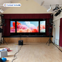 Layar Video Wall LED Canbest Rv Series P2.6 2.604Mm 3000X2000Mm 9.8X6.56Ft Gob Rental untuk Acara di Inggris