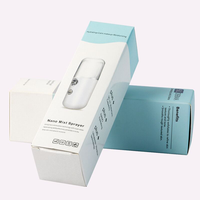 Boîte en papier pour tube de nettoyant visage écologique en gros, emballage portable pour petits produits de soin, boîte pour appareil de beauté