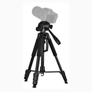 حامل ثلاثي القوائم لتسجيل الفيديو والتصوير الفوتوغرافي DV-2 حامل ثلاثي القوائم للكاميرا مع رأس بانورامية