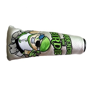 Housse de tête de putter de <span class=keywords><strong>golf</strong></span> en cuir PU personnalisée, accessoires de <span class=keywords><strong>golf</strong></span>, housse de tête de putter OEM avec logo brodé, vente chaude - Product Image 2