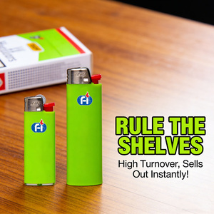 Bulk Wholesale OEM <strong>Custom</strong> J6 Maxi Disposable Gas <strong>Lighter</strong> CPSC SOR/2016-187 ISO 9994 Certified Child Resistant Portable Giveaways - Product Image 4