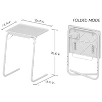 Benjia bureau d'ordinateur Portable à bas prix, travail à domicile multifonctionnel pliable pour ordinateur Portable Table de lit réglable