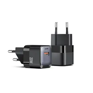 Quick Charge 3.0 Pd 20W Adapter Usb C Type-C Fast Charging Wall Charger For Phone 14 15 Pro Max