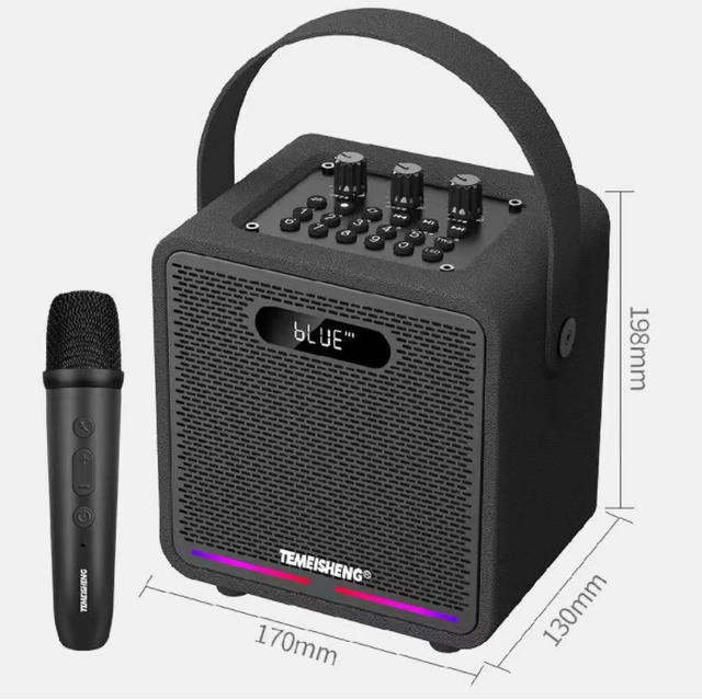 M Bluetooth Speaker Rechargeable Battery 30W Wireless Portable Audio Karaoker Player Speaker