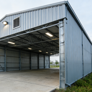 Edificio Industrial Ecológico para Almacenes, Estructura de Acero Resistente, Estructura Metálica Duradera para Almacenes - Product Image 5