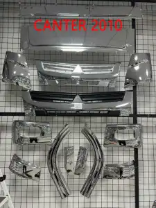 Japon hafif kamyon Mitsubishi Canter krom plastik parçalar Canter 2006/2010 plastik parçalar mitsubishi FE647/FB511 serisi