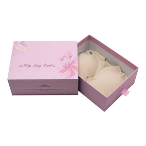 Custom Logo Luxury Rigid Drawer <b>Box</b> Kraft Paper T-Shirt Socks Fur Packaging with Velvet Lining & Magnetic Closure - Product Image 2