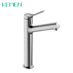 Robinet de lavabo de salle de bain haut de gamme KEMEN, à trou unique, en acier inoxydable 304, robinet de lavabo en acier inoxydable 316, robinet mélangeur - Product Image 2