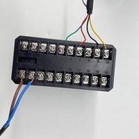 Double écran d'affichage LED 6 bits 485/4-20mA interface connexion capteur affichage distance, encodeur de vitesse affichage numérique mètre
