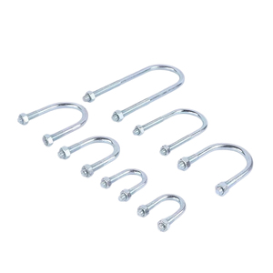 Nhà máy bán buôn M12 <span class=keywords><strong>U</strong></span> Bolt kẹp thép không gỉ <span class=keywords><strong>u</strong></span>-bolt Ống kẹp ống ốc vít Ống hỗ trợ <span class=keywords><strong>U</strong></span> kẹp thép Nut bu lông phù hợp - Product Image 2