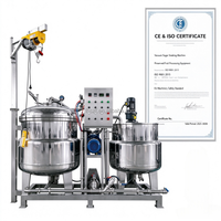 Machine de trempage sous vide pour la production de fruits confits (myrtilles et fraises)