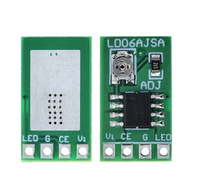 Module de commande LED à courant constant réglable 30-1500mA, carte de commande PWM, carte de commande DC3.3/3.7/5V