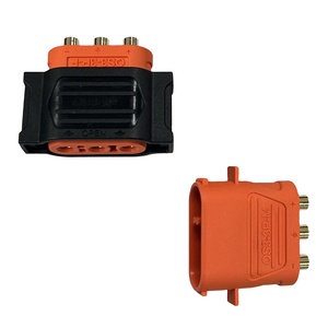 מחבר QS3-3P איכותי 3 פינים 35A לעבודה כבדה עם עיצוב נעילה עצמית נגד שגיאות זכר/נקבה למנוע חשמלי - Product Image 1