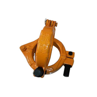 Raccords de tuyaux de pompe à béton de 5.5 pouces, couplage de pince à levier à libération rapide