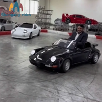 Kart de course de simulation haute performance, voiture électrique à 4 roues pour drift, équipement de terrain de jeu extérieur