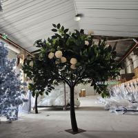 Personnalisé pour Champagne Artificielle Hortensia Fleur Chemin De Table Lush Arrangements Floraux Tête De Table Décor De Mariage