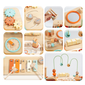 <span class=keywords><strong>Table</strong></span> d'activités en bois Montessori, jeu sensoriel, jouet éducatif musical, xylophone, entraînement <span class=keywords><strong>de</strong></span> la motricité fine pour enfants, garçons et filles - Product Image 3