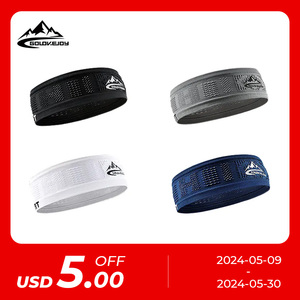 GOLOVEJOY XMZ249 Bandeau anti-transpiration Bandeau pour cheveux Courir Sports Yoga Stretch Head Soft Band Hair Headwear Gym pour femmes hommes - Product Image 2