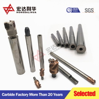 Carbide Rods with Internal Threading and Cooling Hole