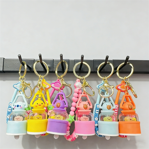 Custom 3D Silicone Animal Keychain Silicone <strong>Light</strong> up Keychain LED <strong>Light</strong> <strong>Keyring</strong> - Product Image 4