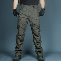 Pantalon cargo tactique camouflage printemps/automne unisexe multi-poches durable style militaire long pantalon d'extérieur en stock