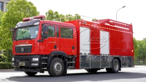 Sistema de extinción vertical de incendios con UAV conectado a 200 metros, camión de bomberos CAFS con capacidad de carga de 350 kg para trabajos pesados - Product Image 6