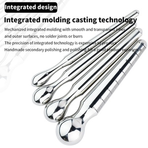 Tapón Uretral de Acero Inoxidable Grueso FRRK, 4 Tamaños XL, Juguetes Sexuales para Retrasar la Eyaculación, Masajeador de Próstata, Masturbador Masculino - Product Image 6