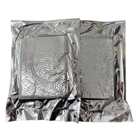Thermische koeltas, geïsoleerde verzendtas, uitbreidbaar, lekvrij, herbruikbaar, voedselveilige aluminiumfolie, PU-schuim voor het verzenden van diepvriesfruit