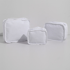 Cubi da imballaggio <span class=keywords><strong>Set</strong></span> di cubi da viaggio leggeri <span class=keywords><strong>Set</strong></span> di borse pieghevoli <span class=keywords><strong>per</strong></span> bagagli Seersucker - Product Image 5