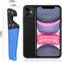 Support universel pour téléphone Portable pliable en forme de V, format de poche, coloré