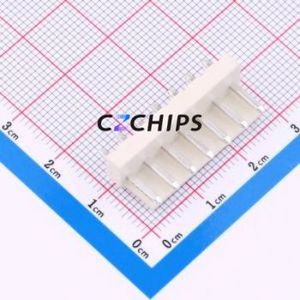 BX-VH3.96-7PZZ-GW Wire-to-Board Pin Header Through hole Component (THT),P=3.96mm Connector 1x7P 3.96mm Through Hole VH - Product Image 1