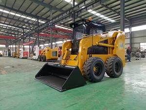 Cargadoras Compactas de Dirección Deslizante con Ruedas JH100, de Alta Maniobrabilidad y Aplicaciones Multifuncionales para Construcción y Agricultura - Product Image 3