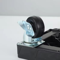 Support de réfrigérateur et de machine à laver en plastique de haute qualité, conception flexible, chariot de cuisine, support de montage mobile