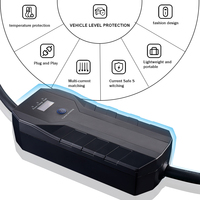 Type 2 EV Plug Dc 7KW 22KW oem Micro Inverter Ev Charger Portable Home Electric Car Charger Fast ev Chargeur de voiture