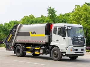 Camion compacteur de déchets Dongfeng 4X2 LHD/RHD 12m³ pour services d'assainissement urbain, directement de l'usine - Product Image 2