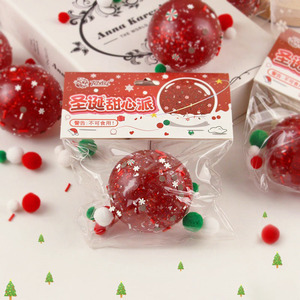 Christmas Gel Stress Ball - TPR Squeeze Fidget Toy - Crystal <b>Squishy</b> Decompression Toy for Kids Adults & Christmas Party Favors - Product Image 2