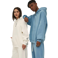 Sudadera con Capucha para Hombre, Gruesa, Estampada, con Forro Acolchado, Antiencogimiento, Transpirable, Estilo Urbano, Holgada, con Hombros Caídos, para Invierno