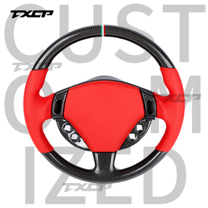Ajuste para <span class=keywords><strong>Maserati</strong></span> GranTurismo Grecale <span class=keywords><strong>Levante</strong></span> Ghibli Quattroporte GranCabrio volante de fibra de carbono - Product Image 1