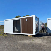 Petit bureau Pod 20 pieds préfabriqué modulaire en acier conteneur maison cabine Portable atelier Mobile pour entrepôt Application