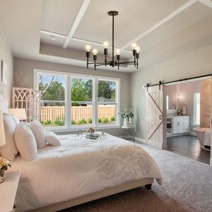 Lampada da soffitto moderna ASGYISA con montaggio Semi filo Sputnik nero lampadario pendente con 4000K CCT industriale in metallo per fattoria - Product Image 3