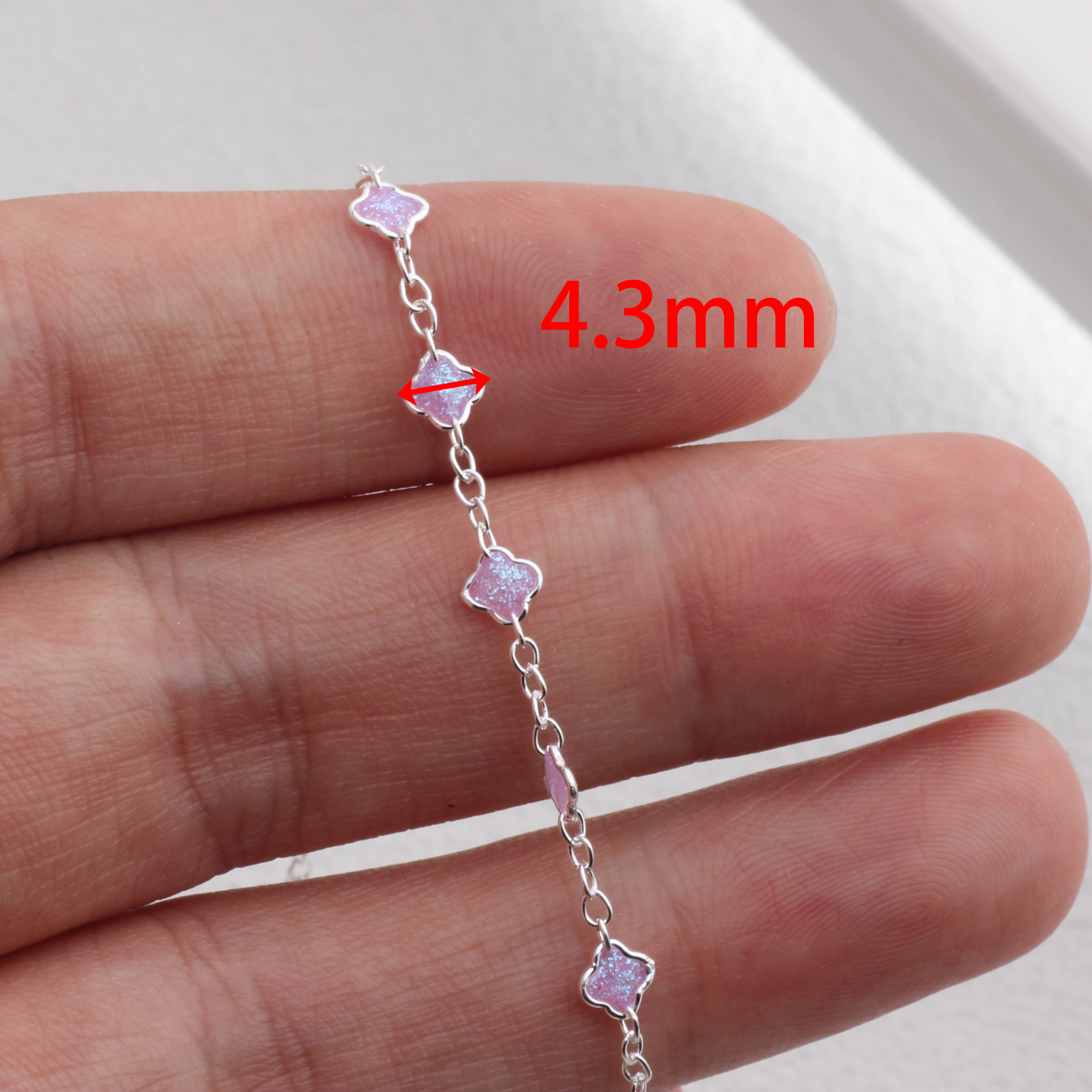 Argent S925 LK26SFL-43 Violet