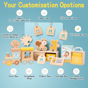 Fabricants vente en gros de jouets éducatifs en bois pour enfants, exercice de capacité pratique, cabane multifonctionnelle, jouets de <span class=keywords><strong>Table</strong></span> pour enfants - Product Image 5