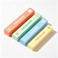 Boîte en carton pliable personnalisée OEM ODM, emballage en papier conçu sur mesure pour le traitement de surface par estampage à chaud personnalisé