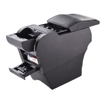 Boîte de rangement pour Console centrale de haute qualité, accoudoir, accessoires de décoration de style voiture, pièces pour Toyota Vios/Yaris, pièces
